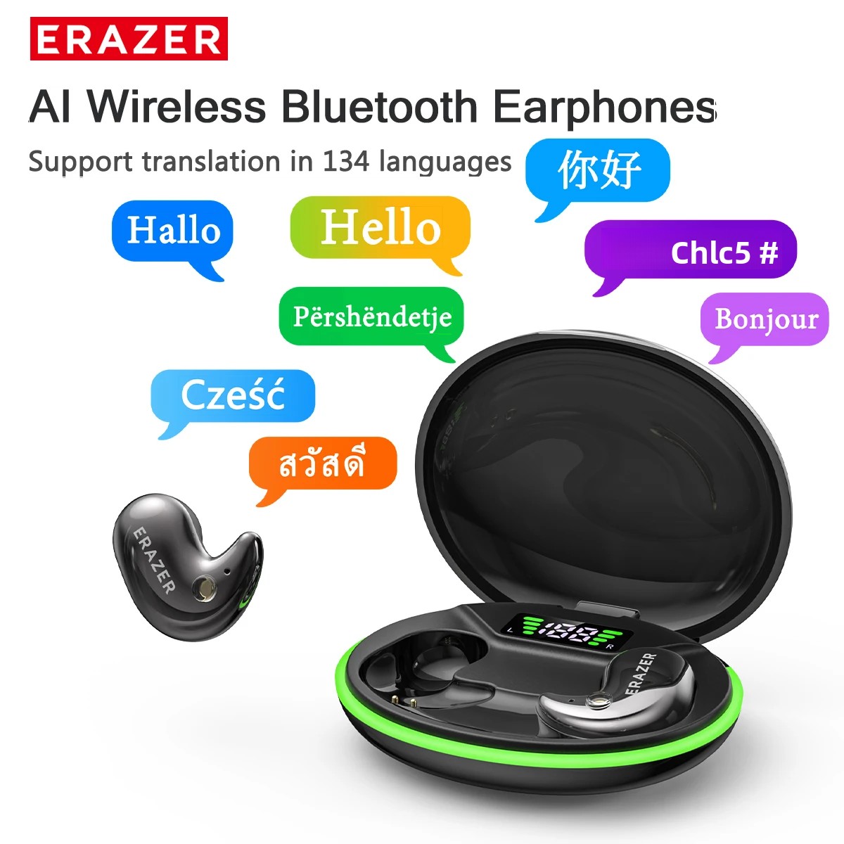 Sleep Mask Headphones Bluetooth - EARZER XF58 Headphone Bluetooth In-Ear Dengan