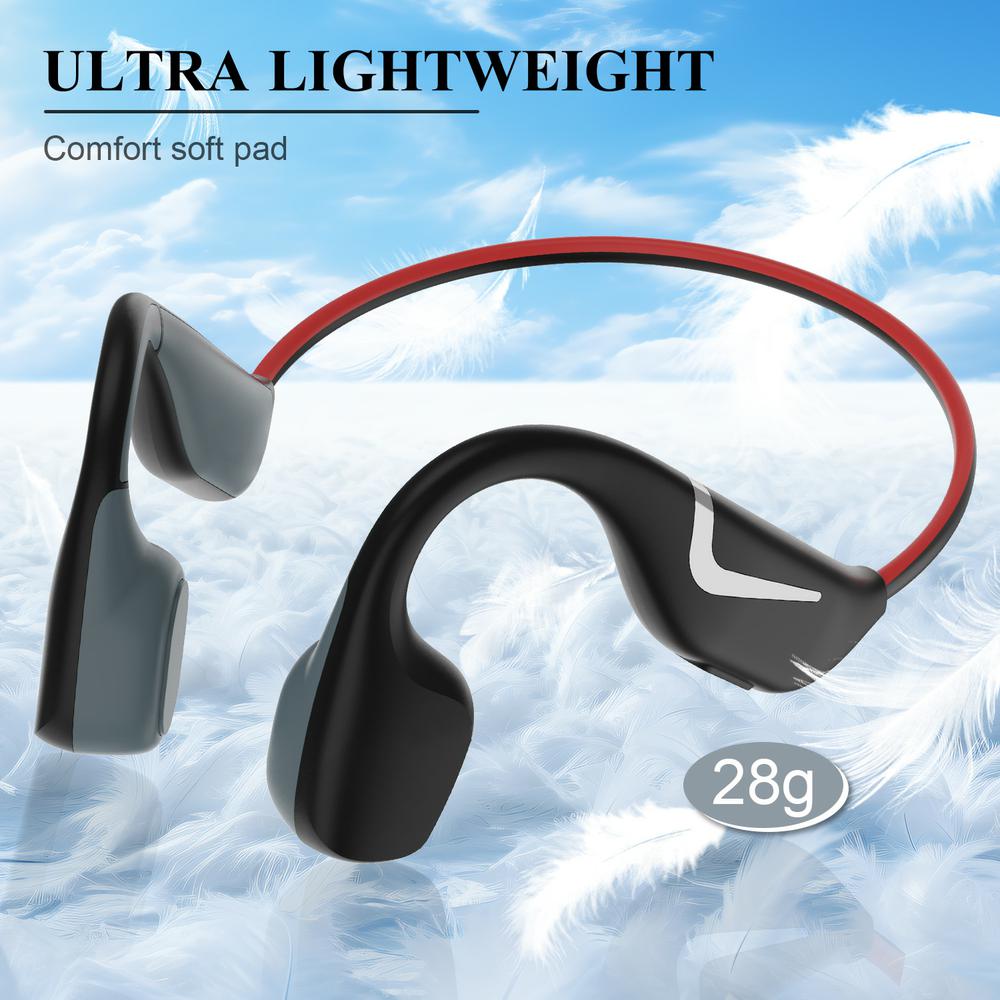 Bone Conduction Running Headphones - DV68 Pro Headphone Olahraga Bluetooth Konduksi