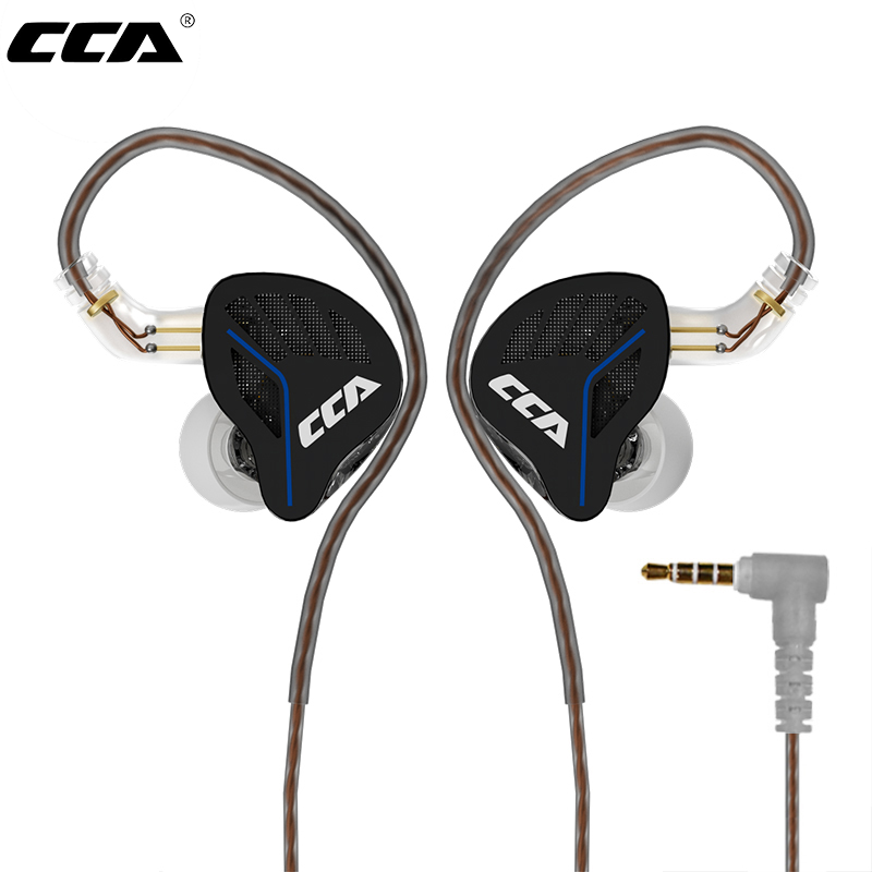Type C Wired Earphones With Mic - Headphone CCA AKX Dynamic Drive HIFI