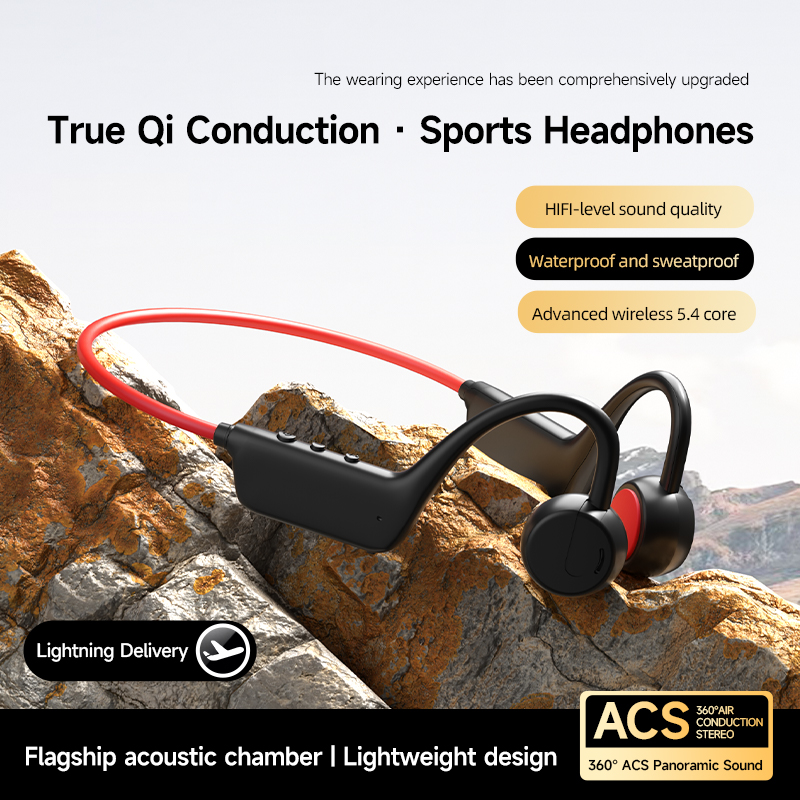 Headphone Olahraga Nirkabel X1 - Bone Conduction Running Headphones ulasan dan harga