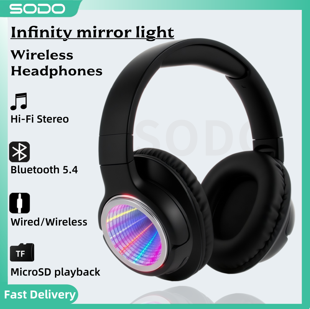 SODO SD1161 Headphone Bluetoot - Anc Wireless Over Ear Headphones ulasan dan harga