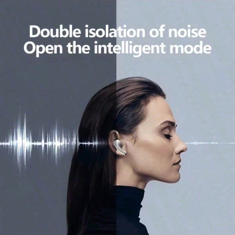 Earphone Nirkabel Asli Dual In - Open Ear Air Conduction Headphones ulasan dan harga