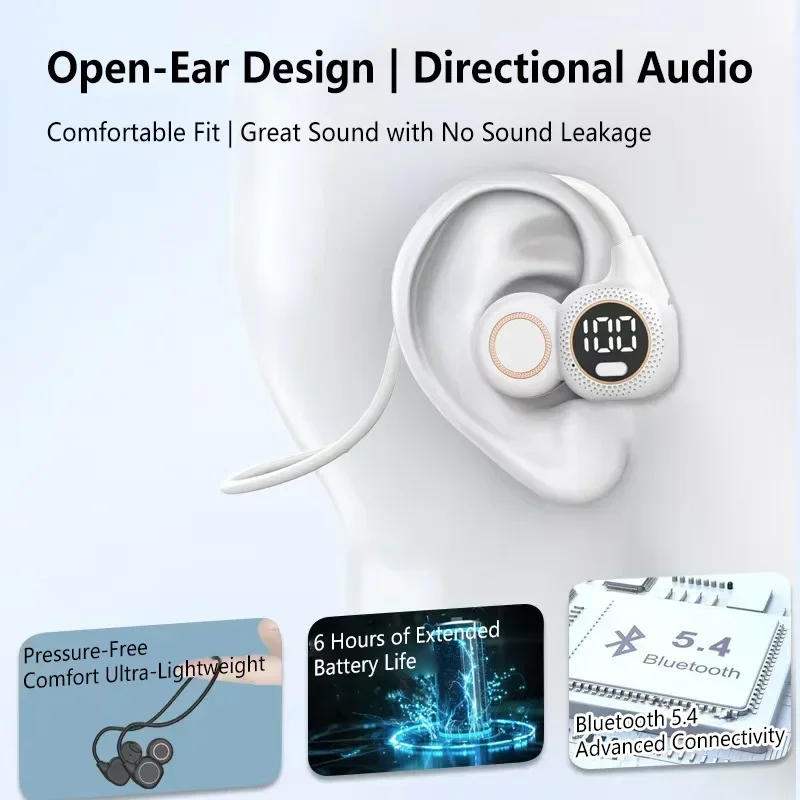 Earbud Bluetooth Konduksi Tula - Anc Wireless Over Ear Headphones ulasan dan harga