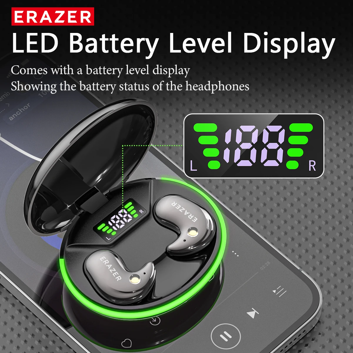 EARZER XF58 Headphone Bluetoot - Sleep Mask Headphones Bluetooth ulasan dan harga