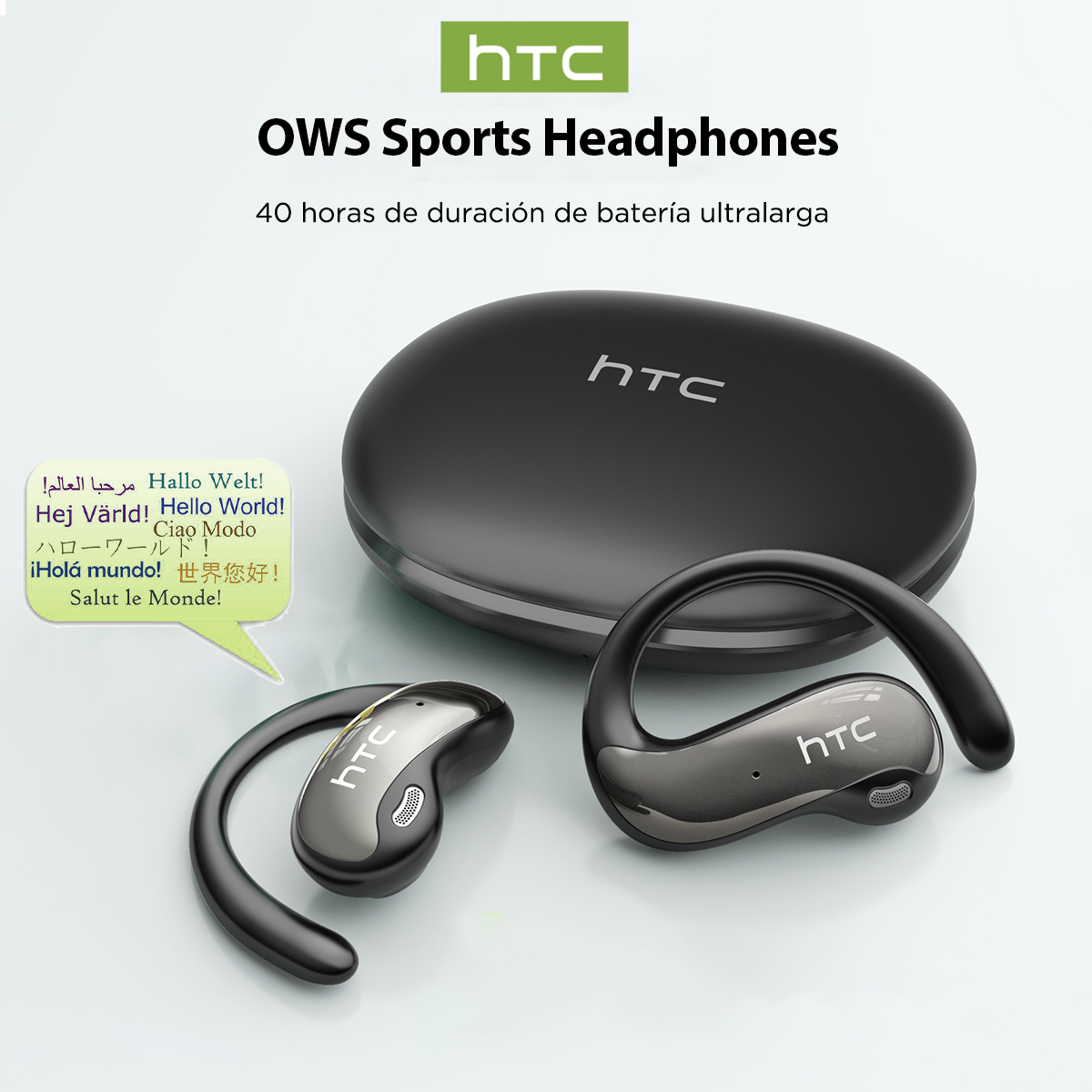 HTC NE19 Earphone Bluetooth AI - Type C Wired Earphones With Mic ulasan dan harga