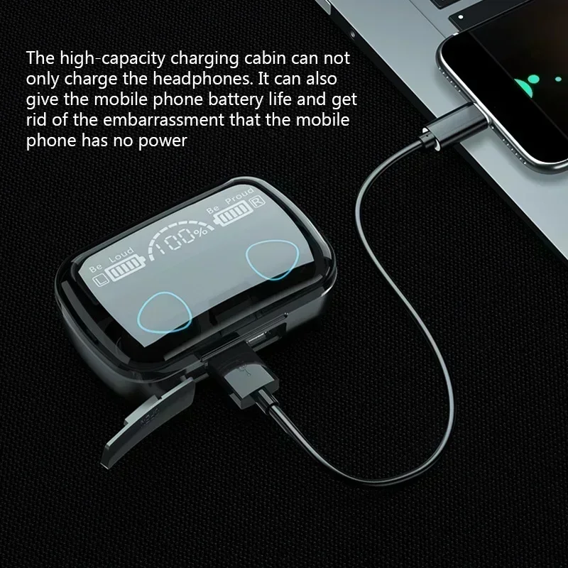 Headphone Nirkabel TWS Earphon - Tws Earbuds Bluetooth 5.3 ulasan dan harga
