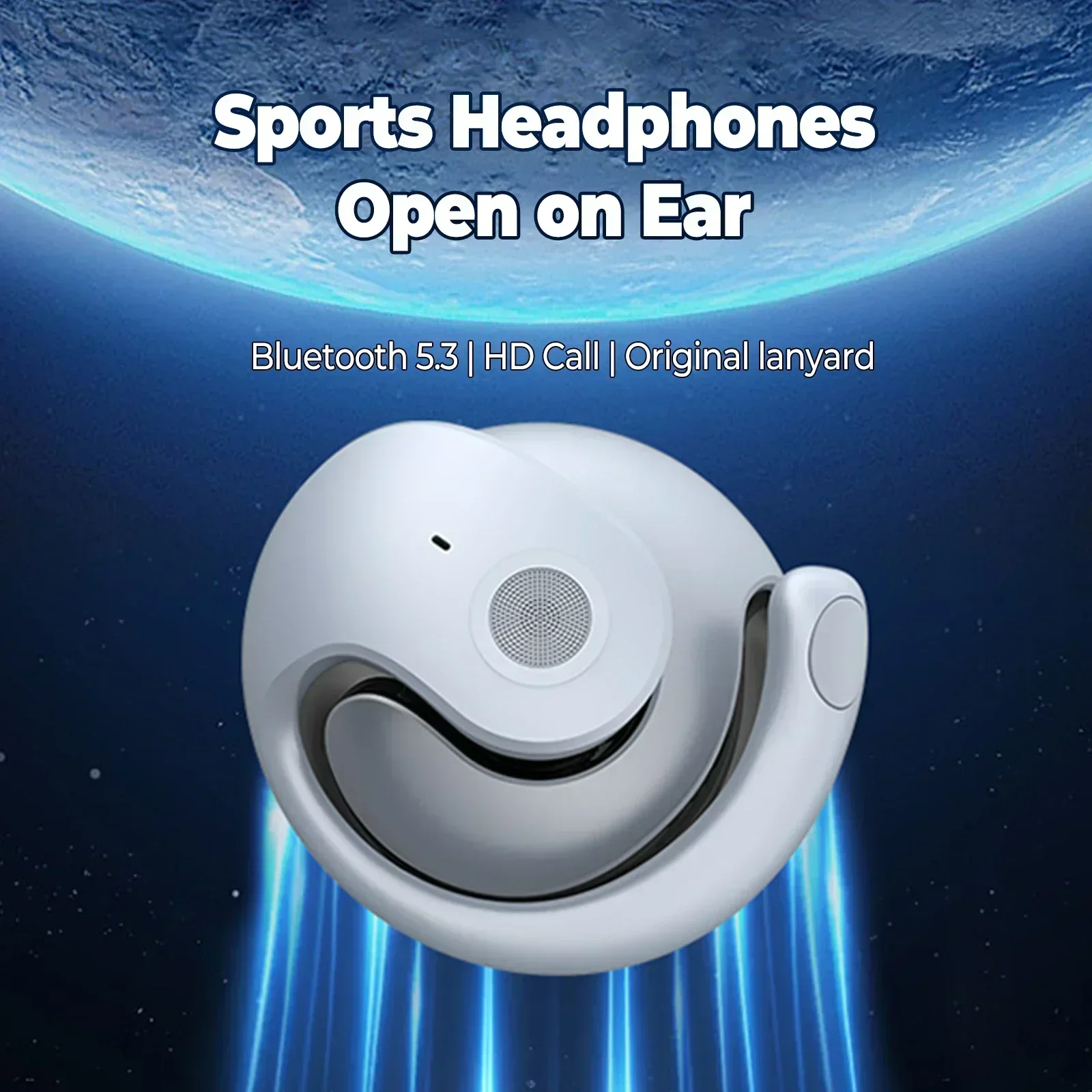 Headphone Bluetooth Nirkabel T - Open Ear Air Conduction Headphones ulasan dan harga