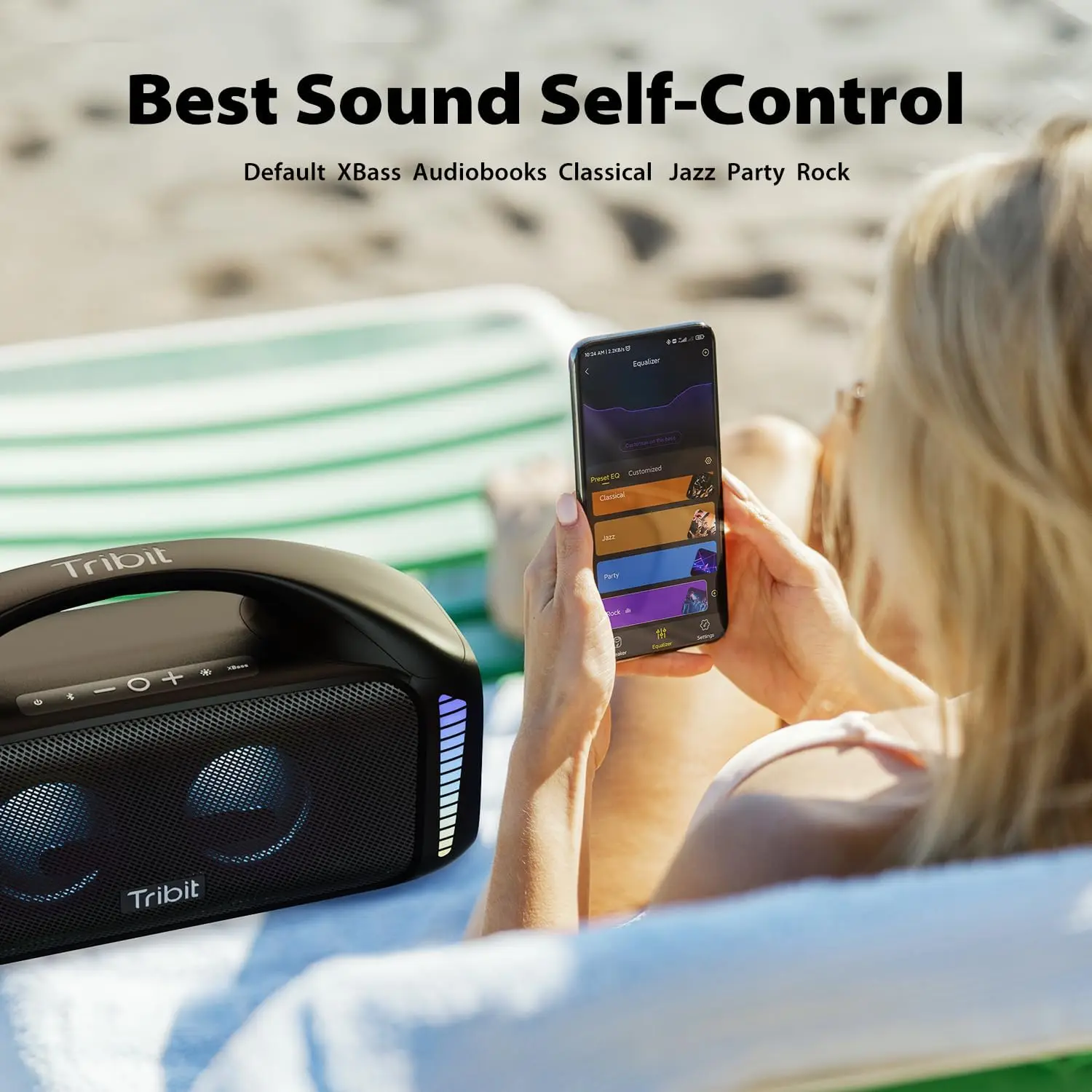 Tribit Speaker Bluetooth porta - Portable Bluetooth Speaker Waterproof Ipx7 ulasan dan harga